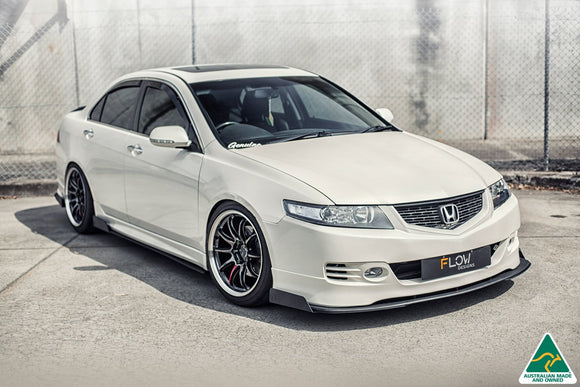 FLOW Designs  Honda Accord Euro CL7/CL9 Front Splitter V3 - MODE Auto Concepts