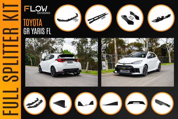 Toyota Yaris GR Gen2 2025 Full Lip Splitter Kit - MODE Auto Concepts