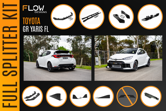 Toyota Yaris GR Gen2 2025 Full Lip Splitter Kit - MODE Auto Concepts