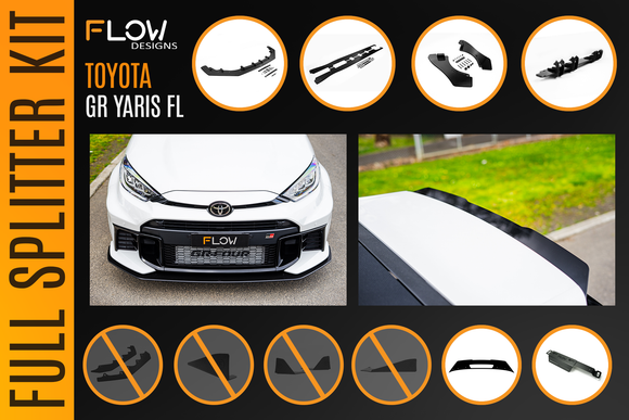 Toyota Yaris GR Gen2 2025 Full Lip Splitter Kit - MODE Auto Concepts