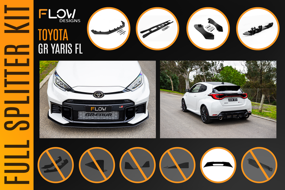 Toyota Yaris GR Gen2 2025 Full Lip Splitter Kit - MODE Auto Concepts