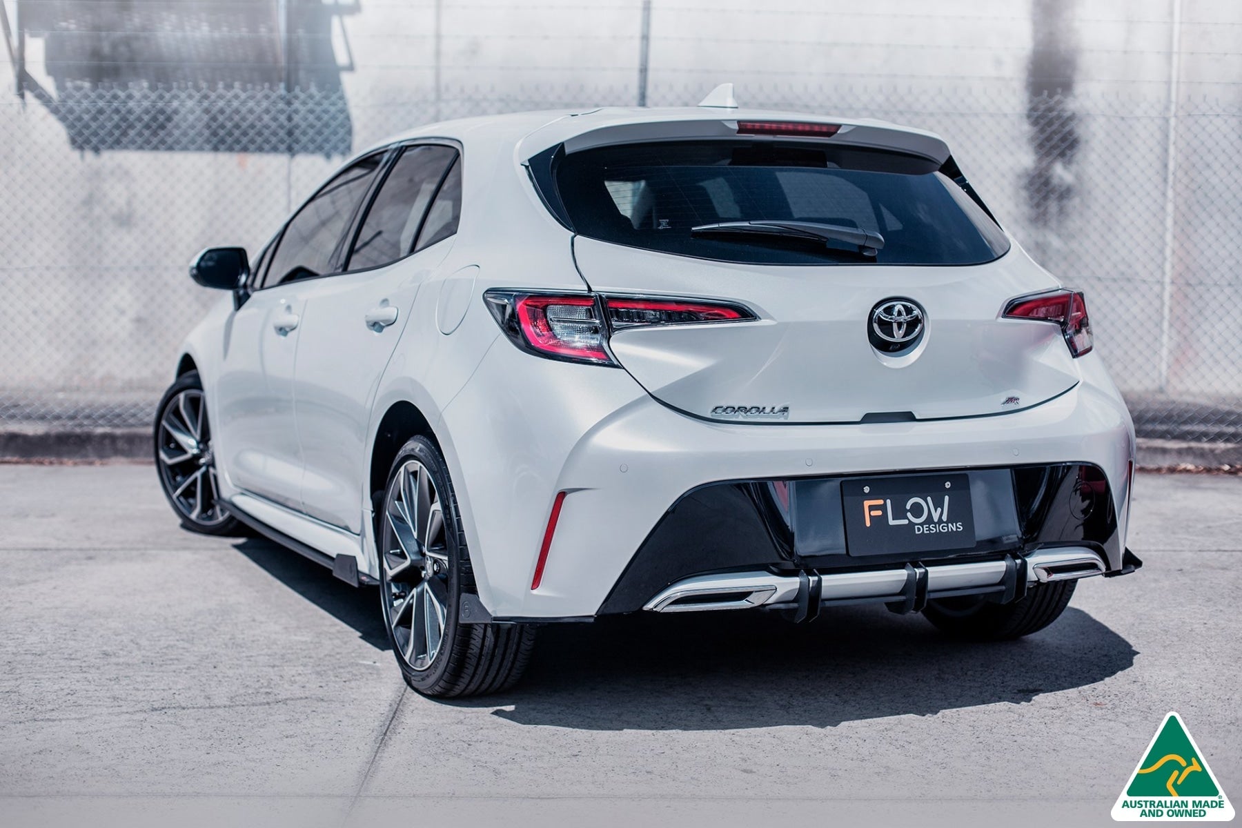 FLOW Designs  Corolla MZEA12R/ZWE211R 2018-2022 Flow-Lock Rear Diffuser - MODE Auto Concepts