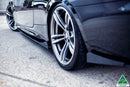 Black BMW E92 3 Series Side Skirt Splitter Winglets