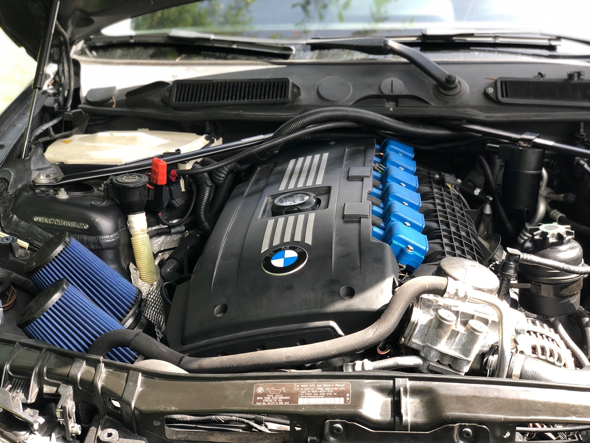 Precision Raceworks  E9x/E8x Relocated Inlet Kit