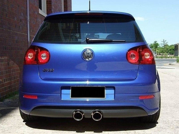 Maxton Design VW Golf Mk5 R32 Rear Bumper Valance With R32 Exhaust Holes - No Reflective lights