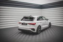 Maxton Design Central Rear Splitter Audi S3 8Y Sportback