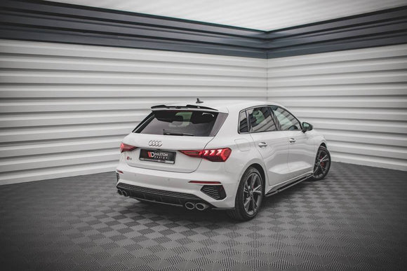 Maxton Design Central Rear Splitter Audi S3 8Y Sportback