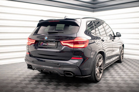 Maxton Design BMW X3 G01 M40i M40d Central Rear Splitter