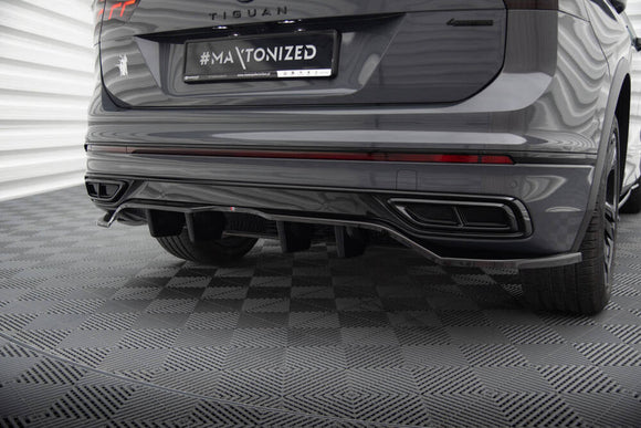 Maxton Design VW Tiguan Mk2 R-Line Facelift Rear Diffuser
