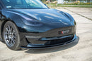 Maxton Design Front Splitter for V.1 Tesla Model 3 Front Lip