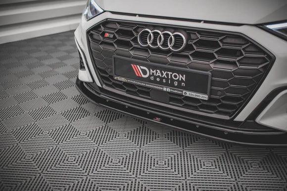 Maxton Design Front Splitter for V.1 Audi S3 8Y / A3 S-Line 8Y