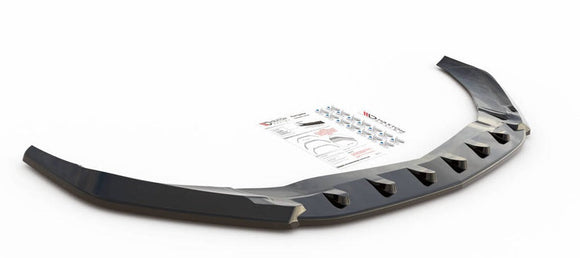 Maxton Design Front Splitter for V.1 Mercedes A45 W176 AMG AERO Facelift Front Lip