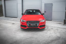 Maxton Design Front Splitter for Audi S3 8V / A3 8V Sline (Sedan, Cabrio) Front Lip V2