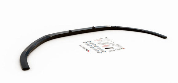 Maxton Design Front Splitter for Audi S3 8V / A3 8V Sline (Sedan, Cabrio) Front Lip V2
