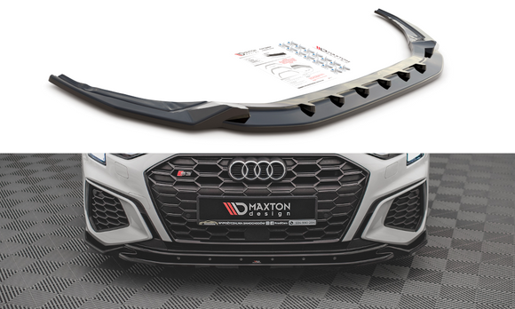 Maxton Design Front Splitter for V.2 Audi S3 8Y / A3 S-Line 8Y