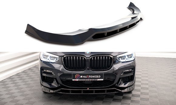 Maxton Design Front Splitter Lip V2 for BMW X3 M40i & 30i M Sport G01 - MODE Auto Concepts