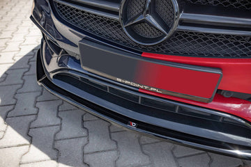 Maxton Design Front Splitter for V.2 Mercedes A45 W176 AMG AERO Facelift Front Lip
