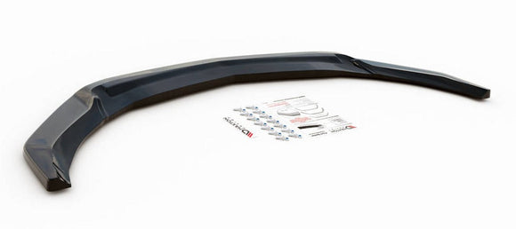 Maxton Design Front Splitter for V.2 Mercedes A45 W176 AMG AERO Facelift Front Lip