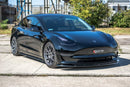 Maxton Design Front Splitter for V.2 Tesla Model 3 Front Lip