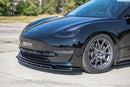 Maxton Design Front Splitter for V.2 Tesla Model 3 Front Lip