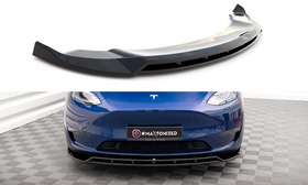 Maxton Design Front Splitter for V.2 Tesla Model Y Front Lip