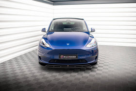 Maxton Design Front Splitter for V.2 Tesla Model Y Front Lip