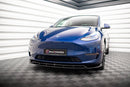 Maxton Design Front Splitter for V.2 Tesla Model Y Front Lip