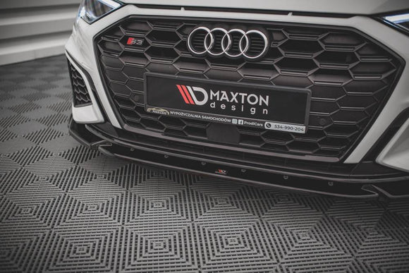 Maxton Design Front Splitter for V.3 Audi S3 8Y / A3 S-Line 8Y