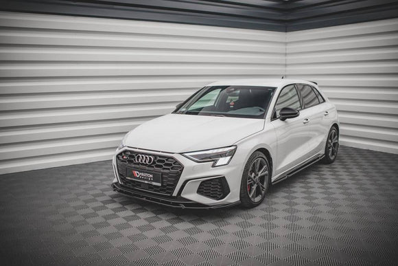 Maxton Design Front Splitter for V.3 Audi S3 8Y / A3 S-Line 8Y