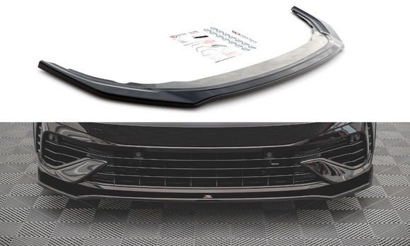 Maxton Design Front Splitter for V.3 VW Golf Mk8 R Front Lip