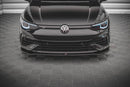 Maxton Design Front Splitter for V.3 VW Golf Mk8 R Front Lip