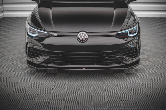 Maxton Design Front Splitter for V.3 VW Golf Mk8 R Front Lip