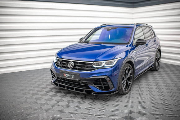 Maxton Design VW Tiguan MK2 R / R-Line Facelift Front Splitter Lip V.3