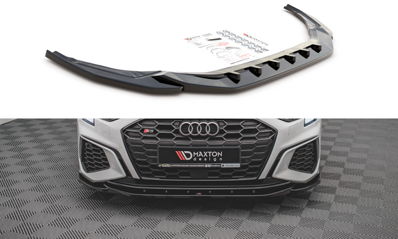 Maxton Design Front Splitter for V.4 Audi S3 8Y / A3 S-Line 8Y