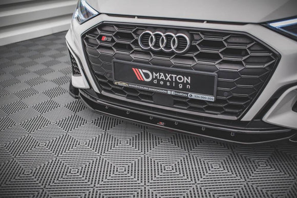 Maxton Design Front Splitter for V.4 Audi S3 8Y / A3 S-Line 8Y