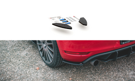 Maxton Design Racing Durability Rear Side Splitters Golf MK6 GTI