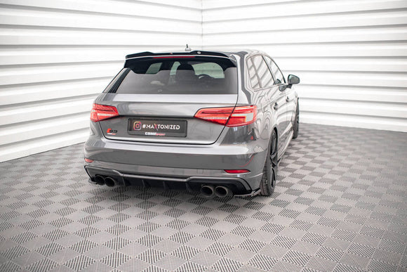 Maxton Design Rear Side Splitters (Rear Pods) Audi S3 8V Sportback Facelift