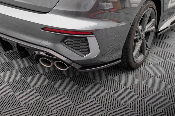 Maxton Design Rear Side Splitters v2 for Audi S3 8Y Sedan