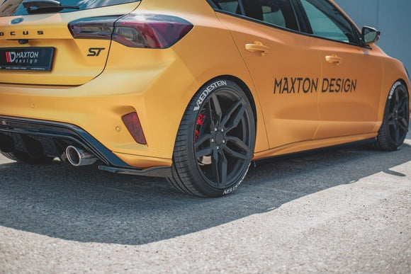 Maxton Design Ford Focus Mk4 ST Rear Side Splitters