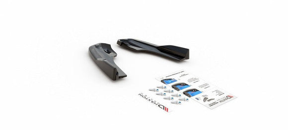 Maxton Design Ford Focus Mk4 ST Rear Side Splitters