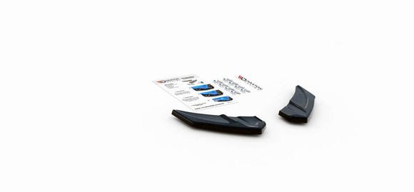 Maxton Design Rear Side Splitters v3 VW Golf Mk7 R (Prefacelift)