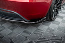 Maxton Design Rear Splitter (with vertical bars) V.2 Tesla Model 3 Project Highland (Facelift)