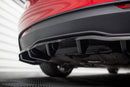 Maxton Design Rear Splitter (with vertical bars) V.2 Tesla Model 3 Project Highland (Facelift)