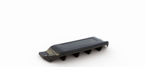 Maxton Design Rear Splitter (with vertical bars) Volkswagen T-Roc R / R-Line Mk1 Facelift