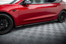 Maxton Design Side Skirts Diffusers V.1 Tesla Model 3 Mk1 / Mk1 Facelift