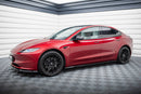 Maxton Design Side Skirts Diffusers V.2 Tesla Model 3 Mk1 / Mk1 Facelift