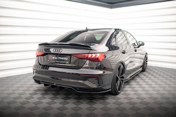 Maxton Design Spoiler Cap V.1 Audi RS3 8Y / S3 8Y / A3 S-Line 8Y Sedan