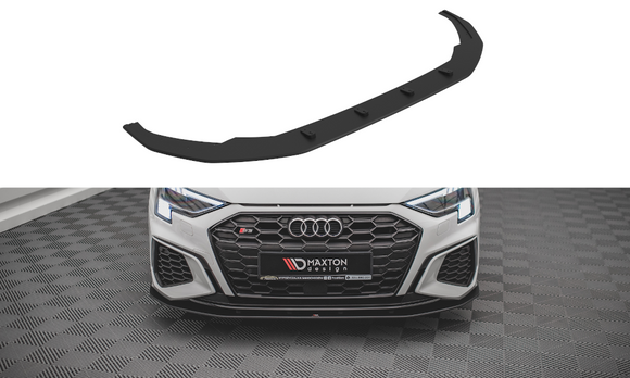 Maxton Design Racing Durability Front Splitter for Audi S3 8Y / A3 S-Line 8Y Street Pro