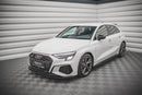 Maxton Design Racing Durability Front Splitter for Audi S3 8Y / A3 S-Line 8Y Street Pro
