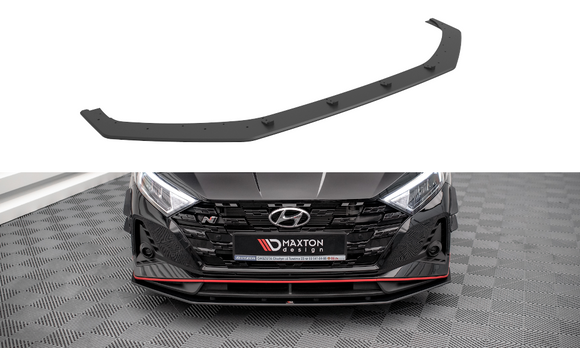 Maxton Design Racing Durability Front Splitter for Hyundai i20 N Mk3 Street Pro